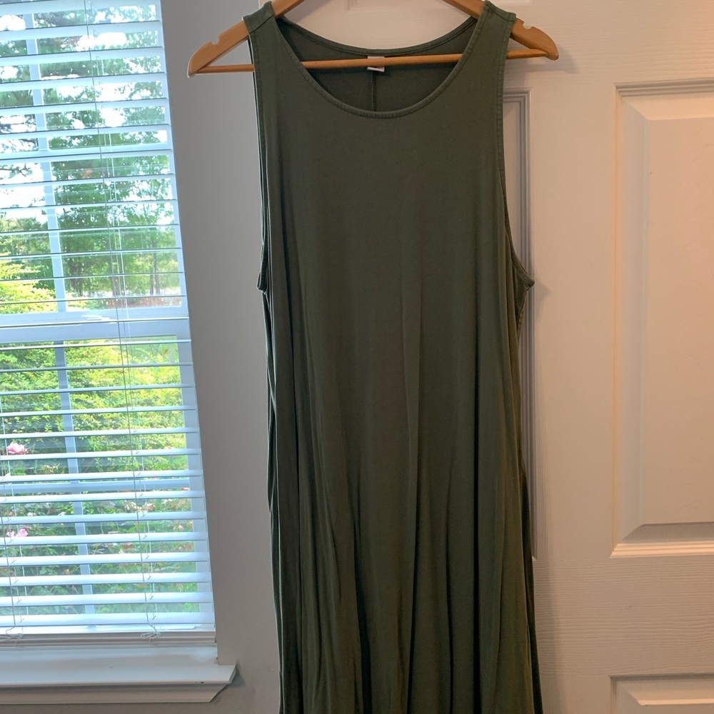 Mid Length Tank Top Dress
